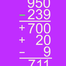 Partial Difference Subtraction