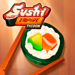 دانلود بازی Sushi Empire Tycoon—Idle Game Hack برای آیفون